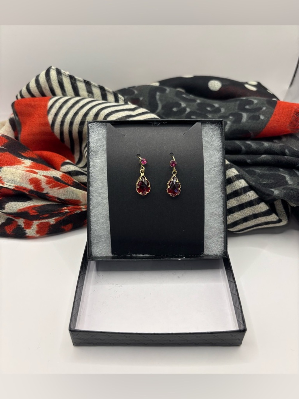 Scarf & Earrings bundle